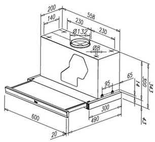 Вытяжка Тека CNL1-3000 STAINLESS STEEL HP фото 2 в Краснодаре Вытяжка Teka CNL1-3000 STAINLESS STEEL HP фото 2 в Краснодаре