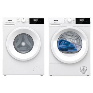 Gorenje (стиральная машина W1NHPI60SCS + сушильная машина DHNE82/C) фото в Краснодаре Gorenje (стиральная машина W1NHPI60SCS + сушильная машина DHNE82/C) фото в Краснодаре