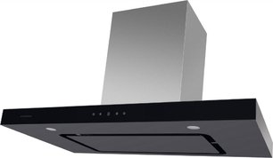 Встраиваемая кухонная вытяжка MAUNFELD Norfolk 90 нержавеющая сталь\черное стекло фото в Краснодаре Встраиваемая кухонная вытяжка MAUNFELD Norfolk 90 нержавеющая сталь\черное стекло фото в Краснодаре
