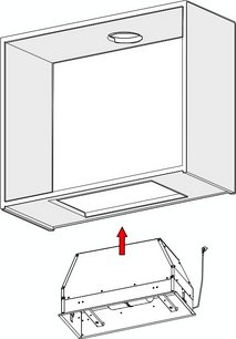 Встраиваемая вытяжка Pando NEO/78 INOX V. 830 SEC фото 4 в Краснодаре