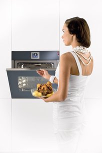 Духовой шкаф Баразза 1FVLTNM черное стекло фото 3 в Краснодаре Духовой шкаф Barazza 1FVLTNM черное стекло фото 3 в Краснодаре