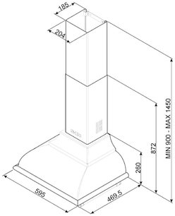 Вытяжка Смег KC16A фото 2 в Краснодаре Вытяжка Smeg KC16A фото 2 в Краснодаре