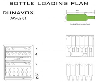 Винный шкаф Дунавокс DAV-32.81DW.TO фото 4 в Краснодаре Винный шкаф Dunavox DAV-32.81DW.TO фото 4 в Краснодаре