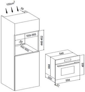 Духовой шкаф Маунфилд AMCO458GB фото 3 в Краснодаре Духовой шкаф Maunfeld AMCO458GB фото 3 в Краснодаре