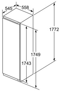 Встраиваемый холодильник Нефф KI1813F30R фото 4 в Краснодаре Встраиваемый холодильник Neff KI1813F30R фото 4 в Краснодаре