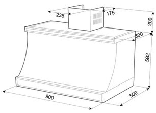 Вытяжка Куперсберг T 939 C фото 2 в Краснодаре Вытяжка Kuppersberg T 939 C фото 2 в Краснодаре