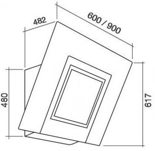 Вытяжка Фалмек Millenium 60 ix (450) фото 3 в Краснодаре Вытяжка Falmec Millenium 60 ix (450) фото 3 в Краснодаре