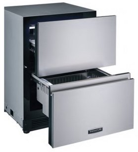 Встраиваемый конвертируемый холодильник Signature Kitchen Suite SKSUD2402P фото 2 в Краснодаре