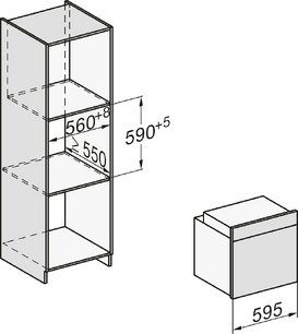 Встраиваемая пароварка Miele DGC 7450 OBSW фото 3 в Краснодаре