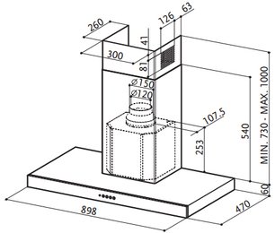 Вытяжка Фабер STILO/SP X A90 фото 2 в Краснодаре Вытяжка Faber STILO/SP X A90 фото 2 в Краснодаре