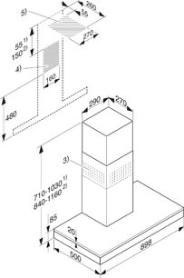 Вытяжка Миле DA6690W OBSW черный фото 3 в Краснодаре Вытяжка Miele DA6690W OBSW черный фото 3 в Краснодаре