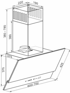 Вытяжка Кайзер AT 6410 FR Eco фото 4 в Краснодаре Вытяжка Kaiser AT 6410 FR Eco фото 4 в Краснодаре