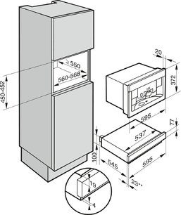 Подогреватель Miele EGW6210 EDST/CLST сталь фото 2 в Краснодаре