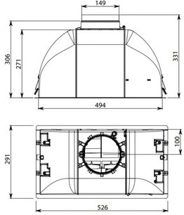 Встраиваемая вытяжка Фалмек BUILT-IN 50 фото 2 в Краснодаре Встраиваемая вытяжка Falmec BUILT-IN 50 фото 2 в Краснодаре