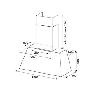 Вытяжка Бертаззони KR110HER1NDC фото 4 в Краснодаре Вытяжка Bertazzoni KR110HER1NDC фото 4 в Краснодаре