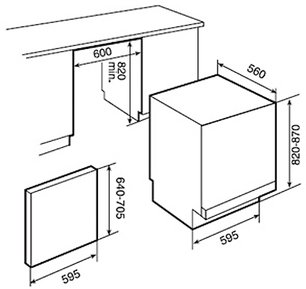Посудомоечная машина Тека DW7 57 FI INOX фото 3 в Краснодаре Посудомоечная машина Teka DW7 57 FI INOX фото 3 в Краснодаре