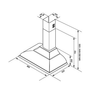 Вытяжка Smeg KC19AOE фото 3 в Краснодаре