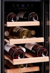 Винный шкаф Дунавокс DX-19.58BK/DP фото 2 в Краснодаре Винный шкаф Dunavox DX-19.58BK/DP фото 2 в Краснодаре