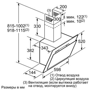 Вытяжка Нефф D36E49S0 фото 2 в Краснодаре Вытяжка Neff D36E49S0 фото 2 в Краснодаре