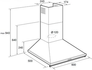 Вытяжка Кертинг KHC 6740 RI фото 2 в Краснодаре Вытяжка Korting KHC 6740 RI фото 2 в Краснодаре