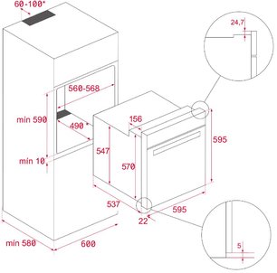 Духовой шкаф Тека HBB 720 WH фото 2 в Краснодаре Духовой шкаф Teka HBB 720 WH фото 2 в Краснодаре