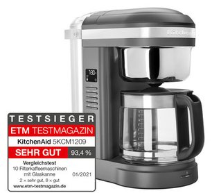 Кофеварка Китчен Эйд 5KCM1209EDG фото 3 в Краснодаре Кофеварка KitchenAid 5KCM1209EDG фото 3 в Краснодаре