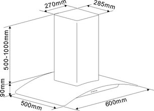 Вытяжка Kaiser A 6420 фото 2 в Краснодаре