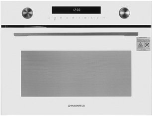 Компактный духовой шкаф с СВЧ Maunfeld MCMO5015MFW фото в Краснодаре