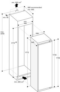 Встраиваемый холодильник Gaggenau RC282306 фото 4 в Краснодаре