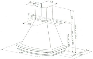 Вытяжка Фабер TRENDY 90 SC H-EP корпус белый фото 3 в Краснодаре Вытяжка Faber TRENDY 90 SC H-EP корпус белый фото 3 в Краснодаре