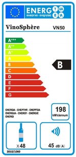 Винный шкаф La Sommeliere VN50 фото 3 в Краснодаре