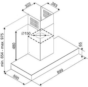 Вытяжка Де Дитрих DHB2934B фото 3 в Краснодаре Вытяжка De Dietrich DHB2934B фото 3 в Краснодаре