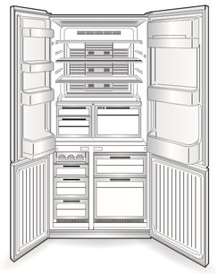 Холодильник Mitsubishi Electric MR-LR78EN-GSL-R фото 4 в Краснодаре