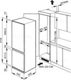 Холодильник Смег CR324PNF фото 3 в Краснодаре Холодильник Smeg CR324PNF фото 3 в Краснодаре