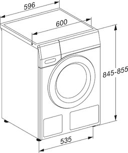 Стиральная машина Миле WCA 030WCS фото 4 в Краснодаре Стиральная машина Miele WCA 030WCS фото 4 в Краснодаре