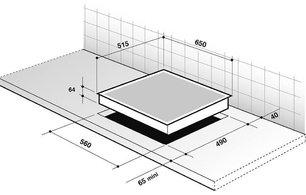 Варочная панель Де Дитрих DPI7650BU фото 4 в Краснодаре Варочная панель De Dietrich DPI7650BU фото 4 в Краснодаре