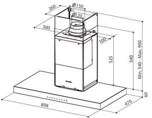 Вытяжка Фабер Pretty ACT EG8 X A90 фото 2 в Краснодаре Вытяжка Faber Pretty ACT EG8 X A90 фото 2 в Краснодаре