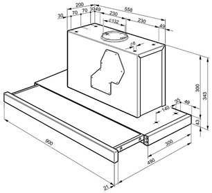 Вытяжка Смег KSET910X фото 3 в Краснодаре Вытяжка Smeg KSET910X фото 3 в Краснодаре