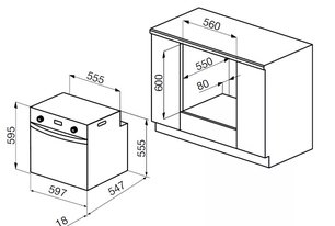 Духовой шкаф Кертинг OKB 9123 CMGW фото 2 в Краснодаре Духовой шкаф Korting OKB 9123 CMGW фото 2 в Краснодаре