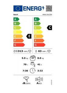 Стирально-сушильная машина Бош WNA134L0SN фото 3 в Краснодаре Стирально-сушильная машина Bosch WNA134L0SN фото 3 в Краснодаре
