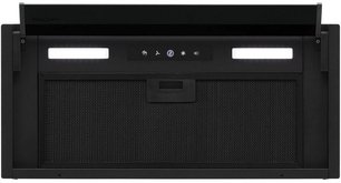 Встраиваемая вытяжка KRONA Изида 600 черное закаленное стекло (Isida 600 black SGC) фото 4 в Краснодаре