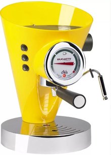 Кофеварка Бугатти Espresso Machine Diva Yellow фото в Краснодаре Кофеварка Bugatti Espresso Machine Diva Yellow фото в Краснодаре