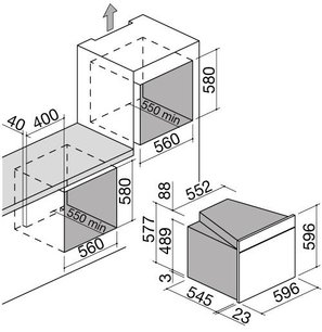 Духовой шкаф Barazza 1FEVMP фото 3 в Краснодаре