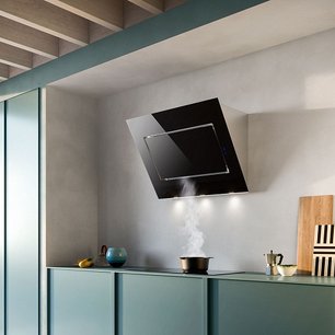 Вытяжка Falmec Quasar (A+) 90 Black Glass фото 3 в Краснодаре