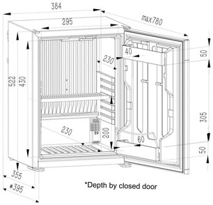 Минибар Дометик RH 430 NTE фото 4 в Краснодаре Минибар Dometic RH 430 NTE фото 4 в Краснодаре