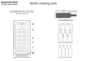 Встраиваемый винный шкаф Дунавокс DAUF-32.83C фото в Краснодаре Встраиваемый винный шкаф Dunavox DAUF-32.83C фото в Краснодаре