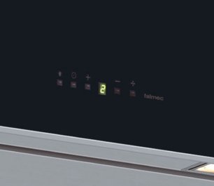 Вытяжка Falmec Laguna 90 vetro (800) Nero STEC фото 2 в Краснодаре