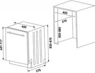Встраиваемая посудомоечная машина Шауб Лоренц SLG VI4110 фото 2 в Краснодаре Встраиваемая посудомоечная машина Schaub Lorenz SLG VI4110 фото 2 в Краснодаре