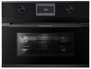Компактный духовой шкаф с микроволнами Kuppersbusch CBM 6330.0 S2 Black Chrome фото в Краснодаре