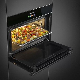 Духовой шкаф комбинированный с пароваркой Смег SF4604PVCNX1 фото 4 в Краснодаре Духовой шкаф комбинированный с пароваркой Smeg SF4604PVCNX1 фото 4 в Краснодаре